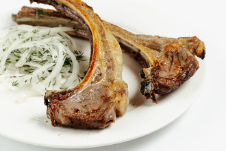 Шашлык из корейки ягненка (