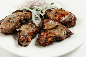 Шашлык из свиной шеи